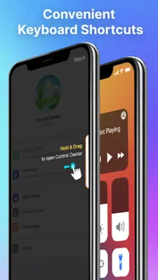 Control Center IOS 15 android App screenshot 2