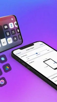 Control Center IOS 15 android App screenshot 3