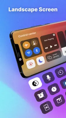 Control Center IOS 15 android App screenshot 4